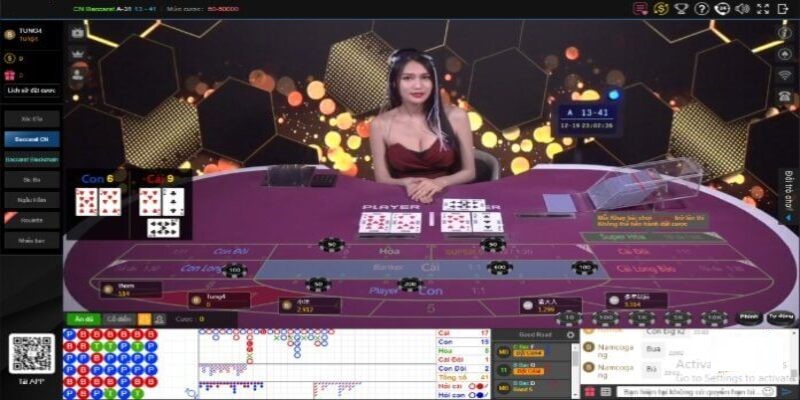 Cách chơi Baccarat tại nhà cái Kubet vô cùng đơn giản