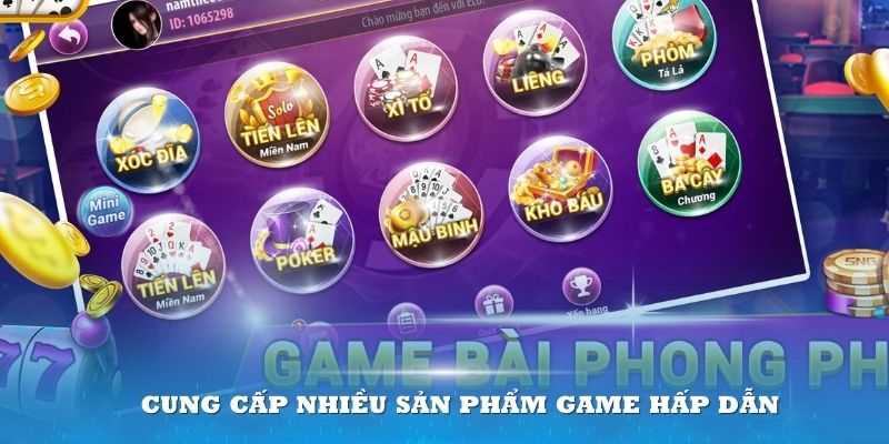 Kubet77 cung cấp nhiều sản phẩm game hấp dẫn trong sảnh Casino