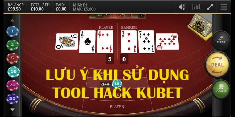 Cần cẩn thận trong quá trình sử dụng tool hack Kubet